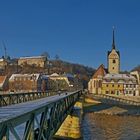 Panoramaklassiker - Gera-Untermhaus winterlich 