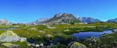 Panoramalandschaft-Grimselpass-Seenlandschaft-Grimselgletscher