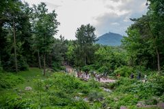 Panoramapunkt des Montagne des Singes