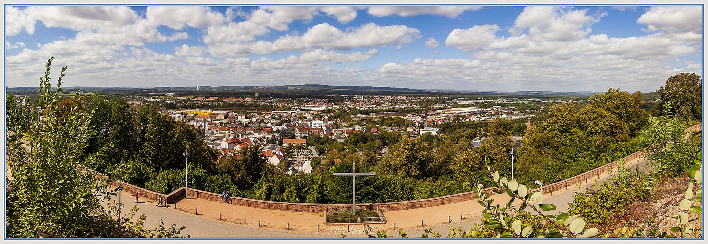 Panoramasicht über Homburg