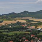 Panoramasicht vom Böhmischen Holy vrch ...