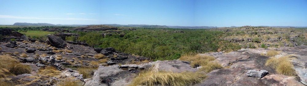 Panoramasicht vom Ubirr