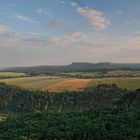 Panoramasicht zur Elbe