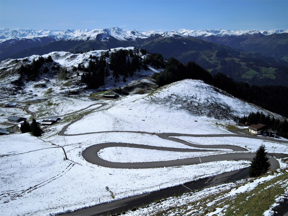 Panoramastraße zum Kitzbüheler Horn