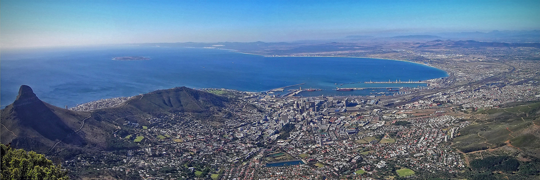 Panoramaview from Table Mountain