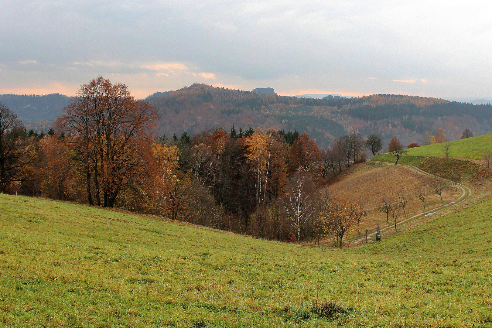 Panoramaweg bei Mittelndorf