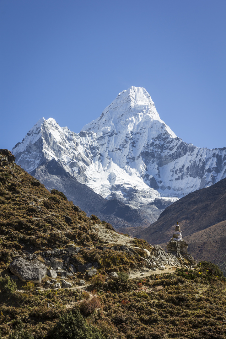 Panoramaweg mit Blick auf Ama Dablam