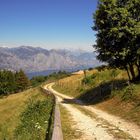 Panoramaweg über dem Gardasee