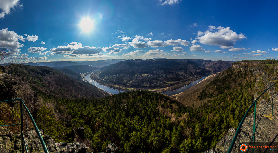 Panoramblick vom Rosenkamm