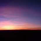 Panoramic sunset