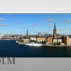 panoramic view of Stockholm