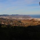 Panoramica al atardecer