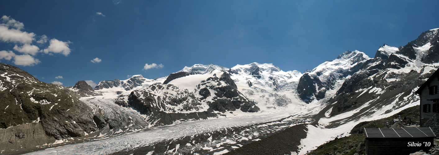 Panoramica dalla Chamanna da Boval