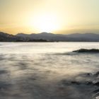 Panorámica de atardecer en Port de la selva