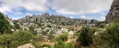 Panorámica de El Torcal.