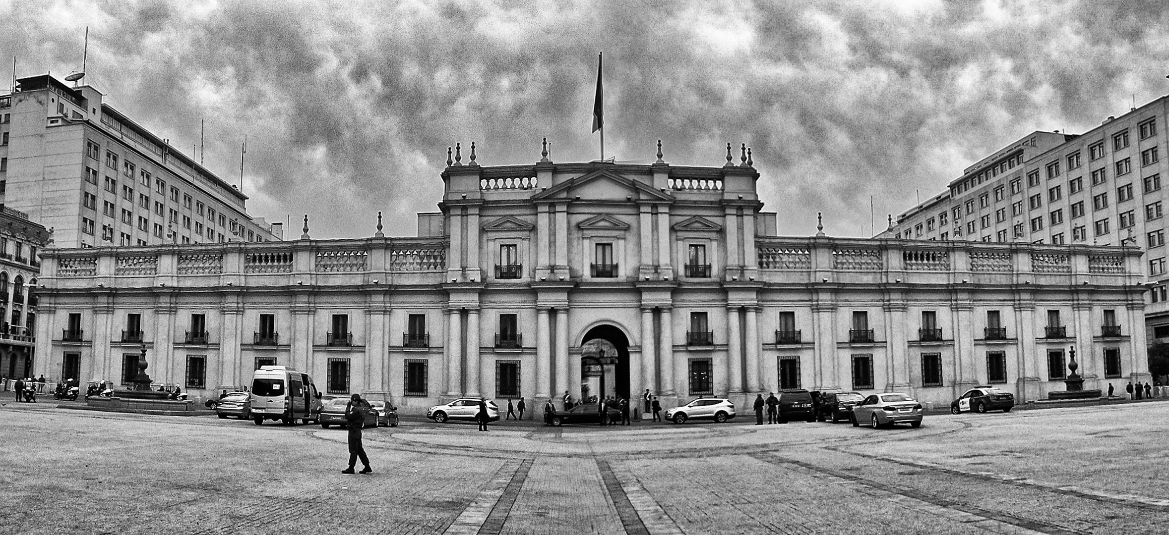 Panorámica de "La Moneda"