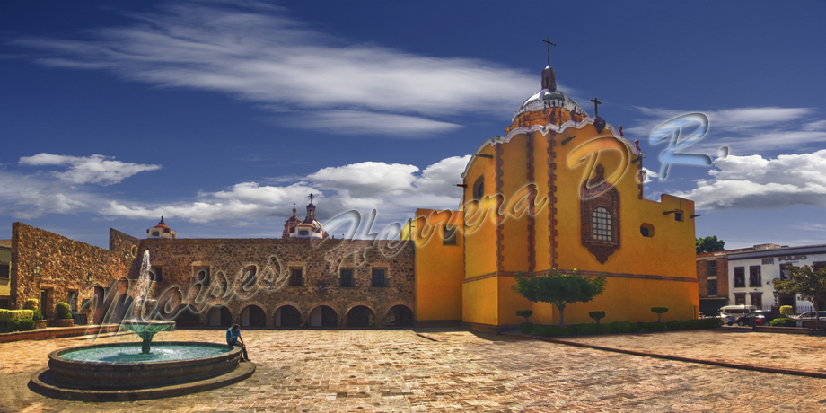 Panoramica de la Plaza Aranzazu, SLP, Mexico