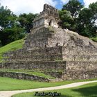 Panoramica de Palenque Chiapas,Mexico