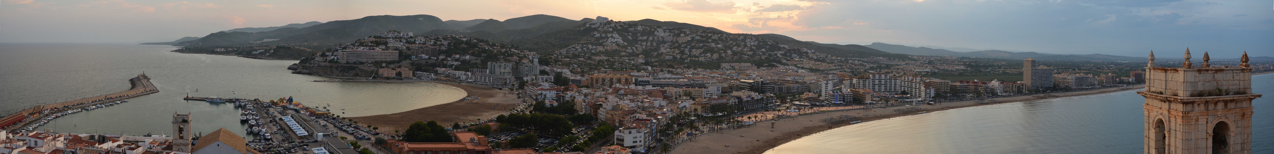 Panoramica de Peñiscola (Castellón) 2013