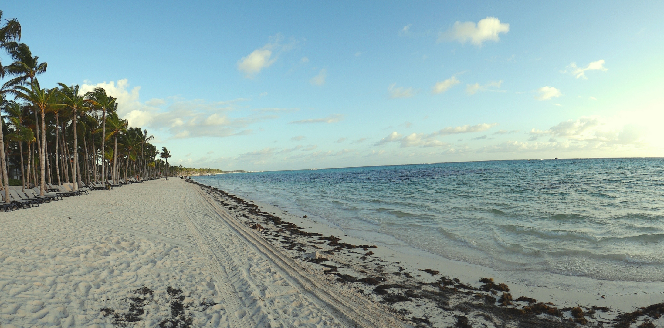 Panorámica de Punta Cana al amanecer