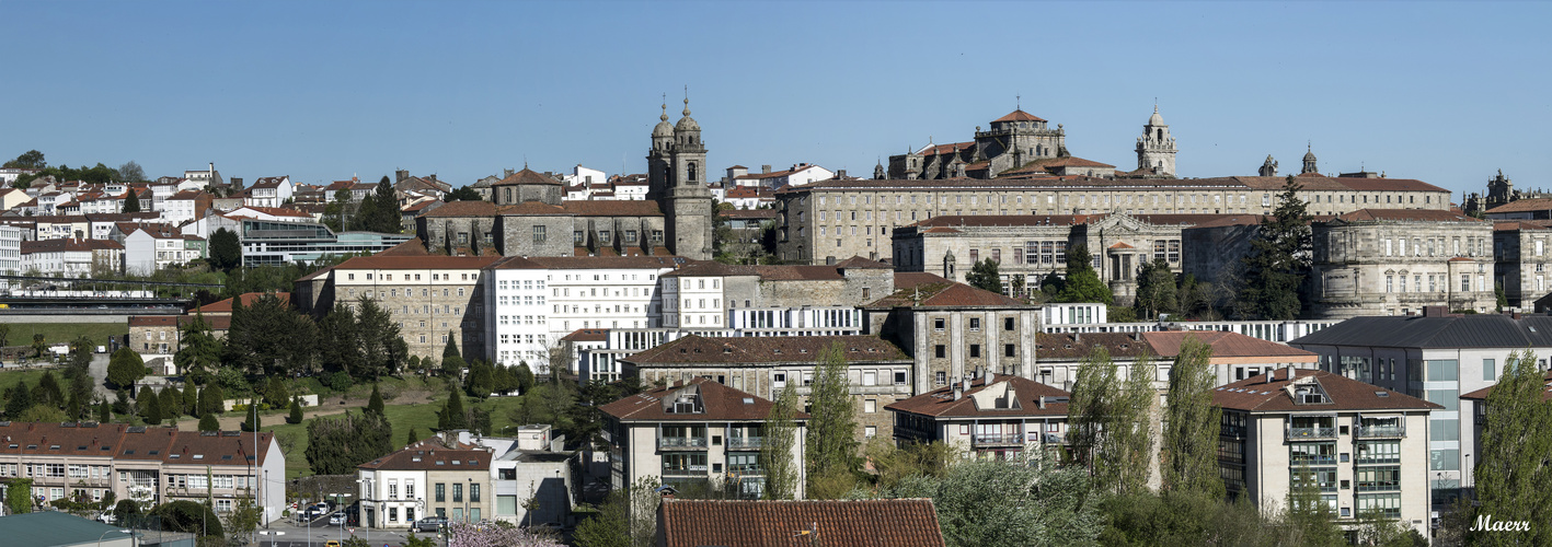 Panorámica de Santiago.