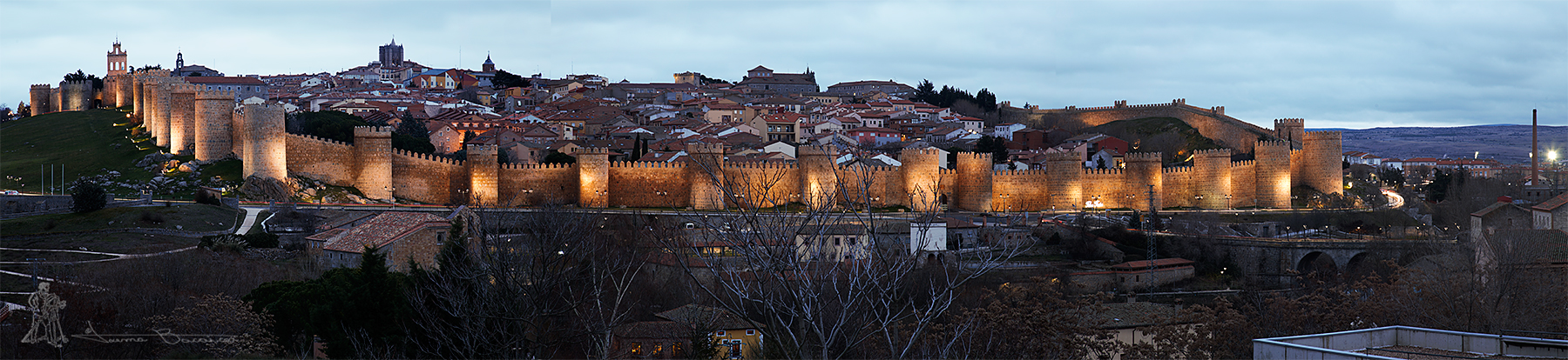 Panorámica de Ávila