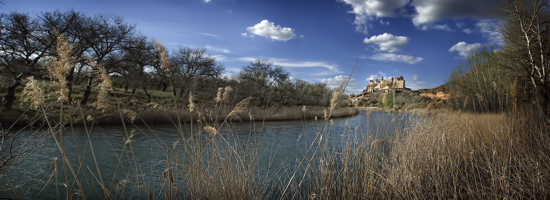 panoramica del castillo de zorita