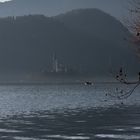 panoramica del lago di Bled 