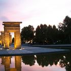 panoramica del Templo de Debod