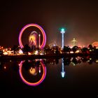 Panoramica della Volksfest di Stoccarda