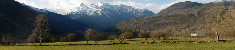 Panorámica desde Castejón de Sos