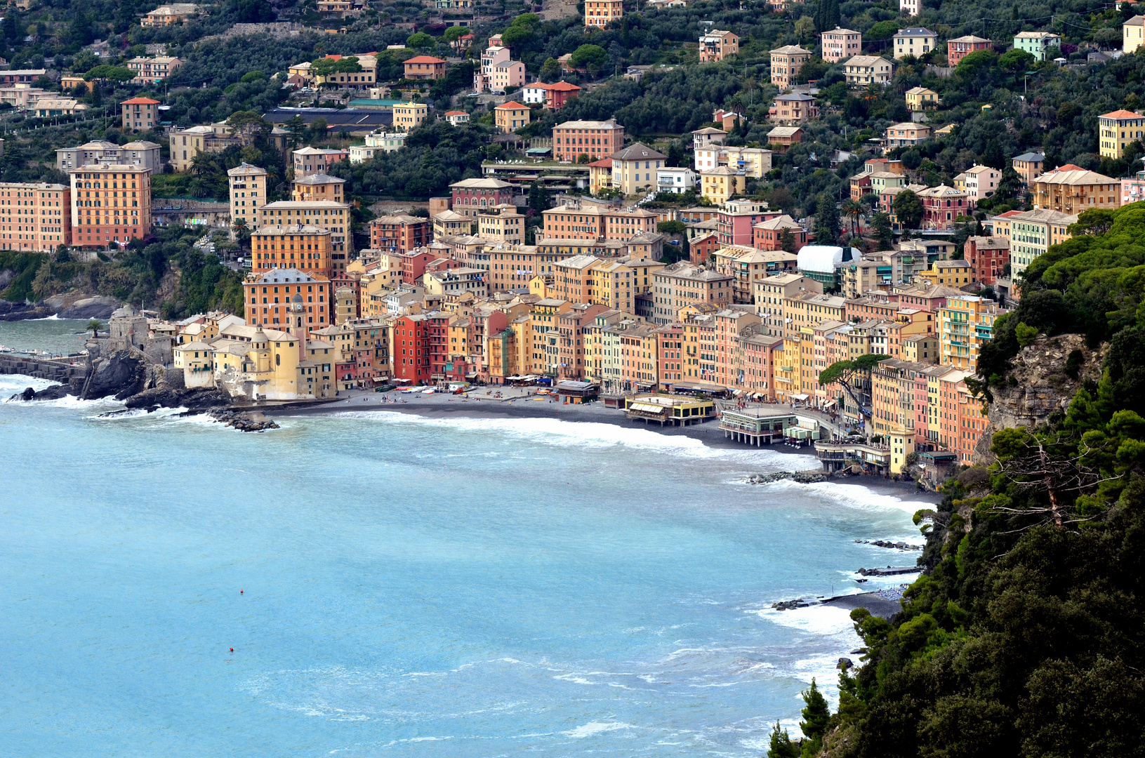 Panoramica di Camogli