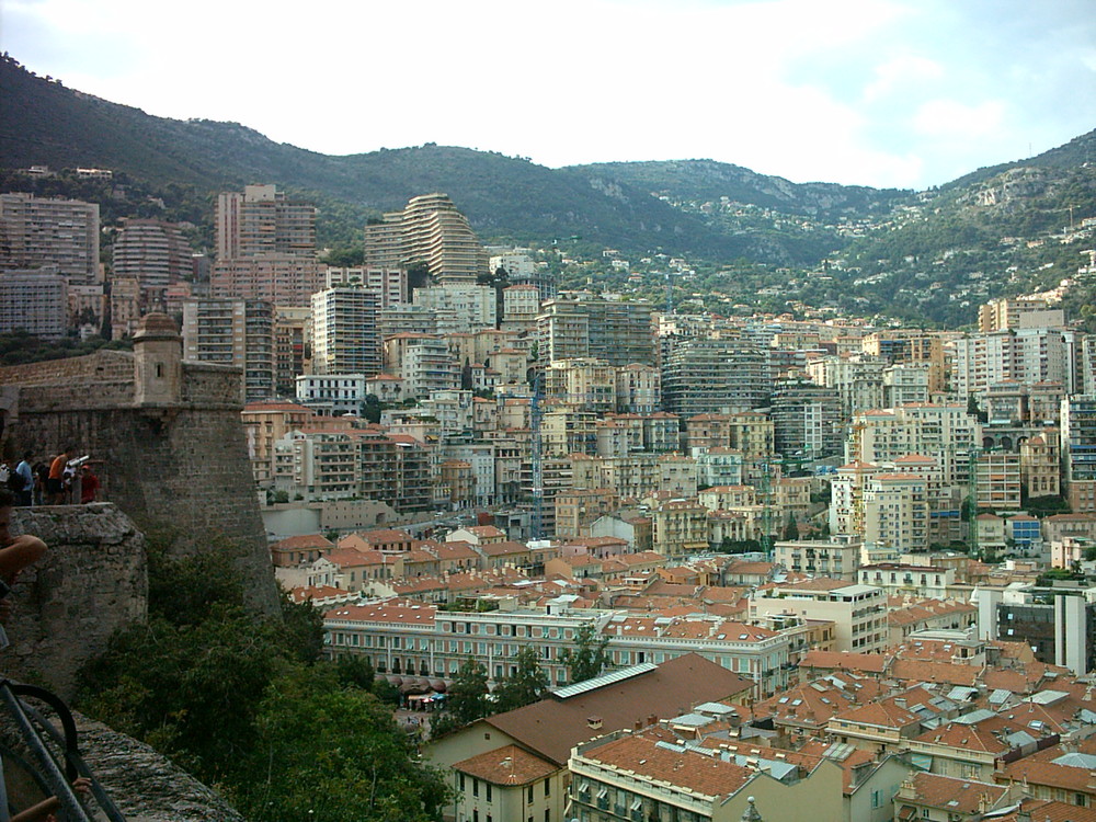 Panoramica di montecarlo - parte montagna