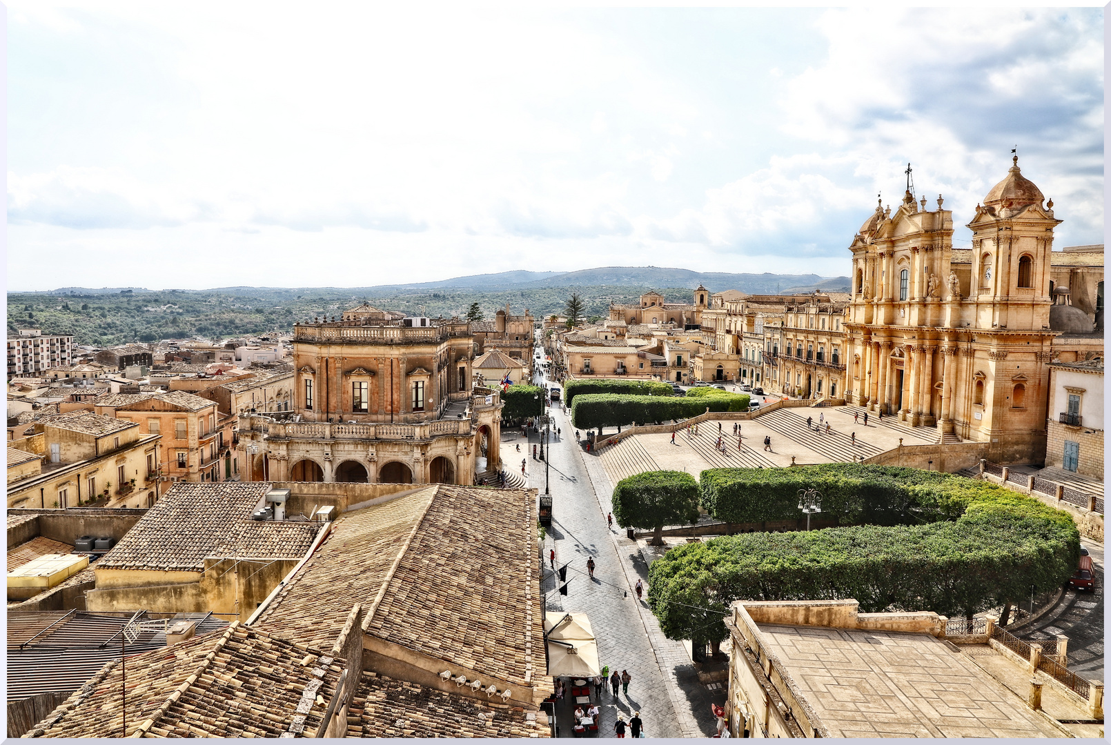 Panoramica di NOTO