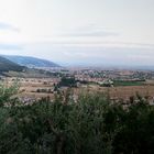 Panoramica di Prato e dintorni