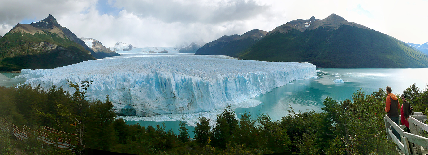 panoramica Glaciar Perito Moreno