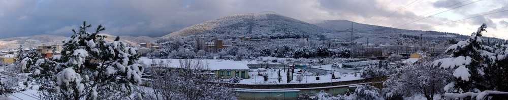 panoramica innevata