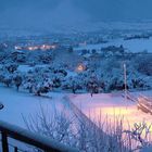 Panoramica invernale dal mio balcone