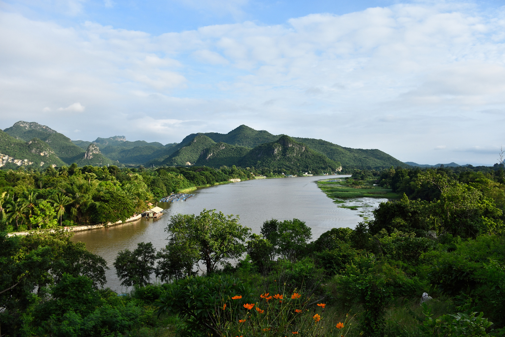 Panoramica Rio Kwai