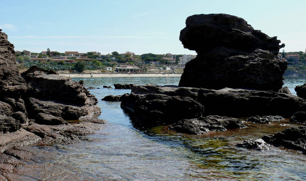 Panoramica su Portopaleddu ( Portopaglietto )