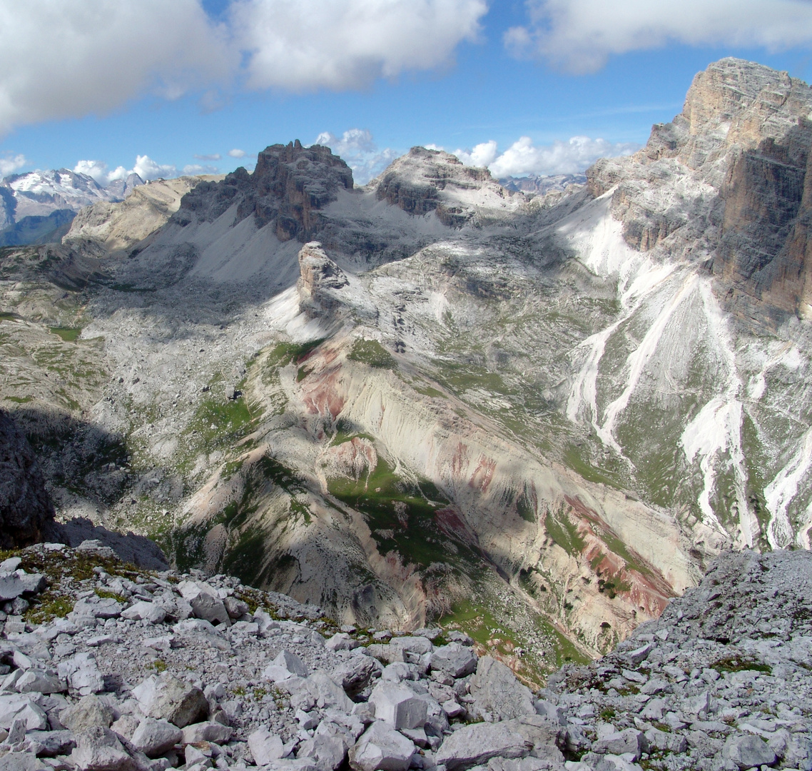 panoramica sulle dolomiti