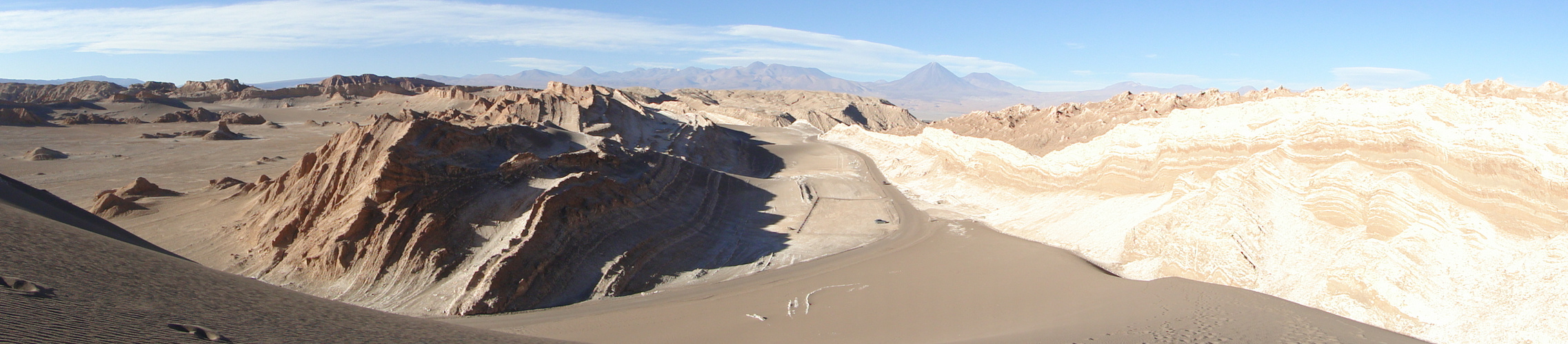 panoramica valle de la luna