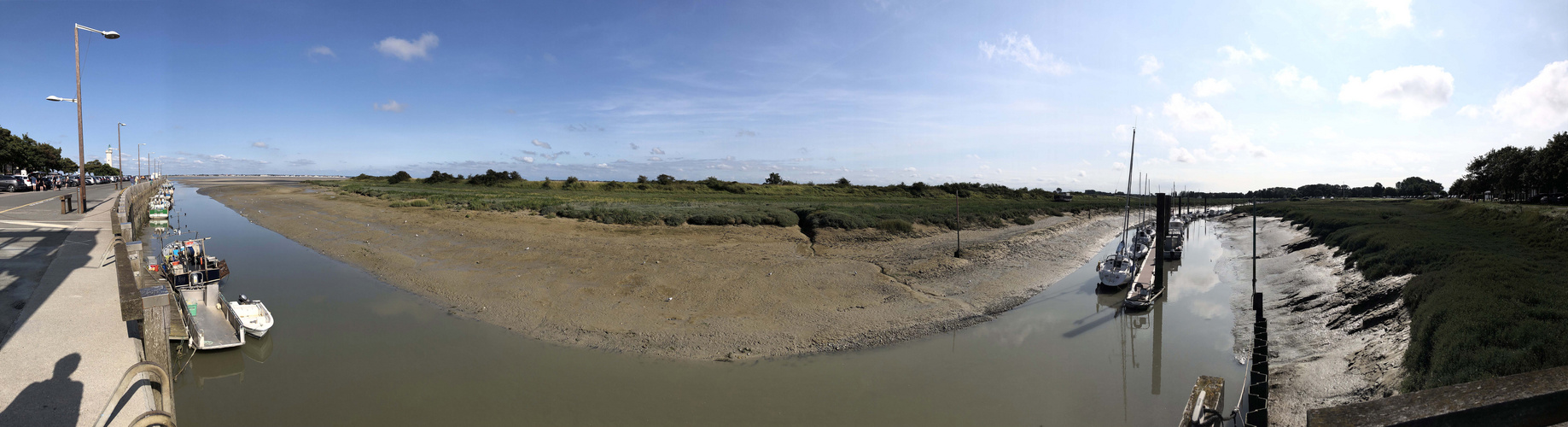 panoramique , le hourdel , le port (80)