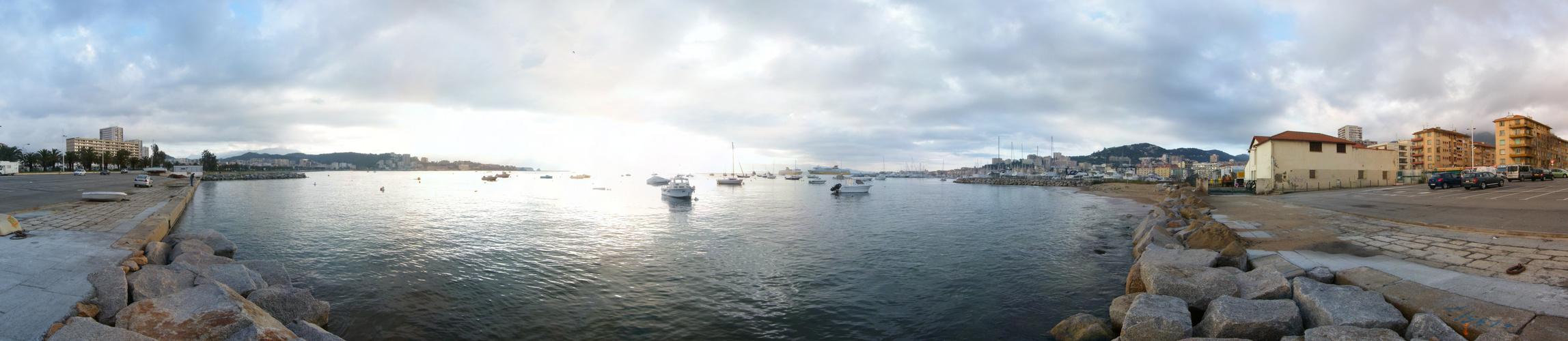 panoramique port ajaccio 2010