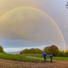 Panorana-Regenbogen bei Kloster Banz