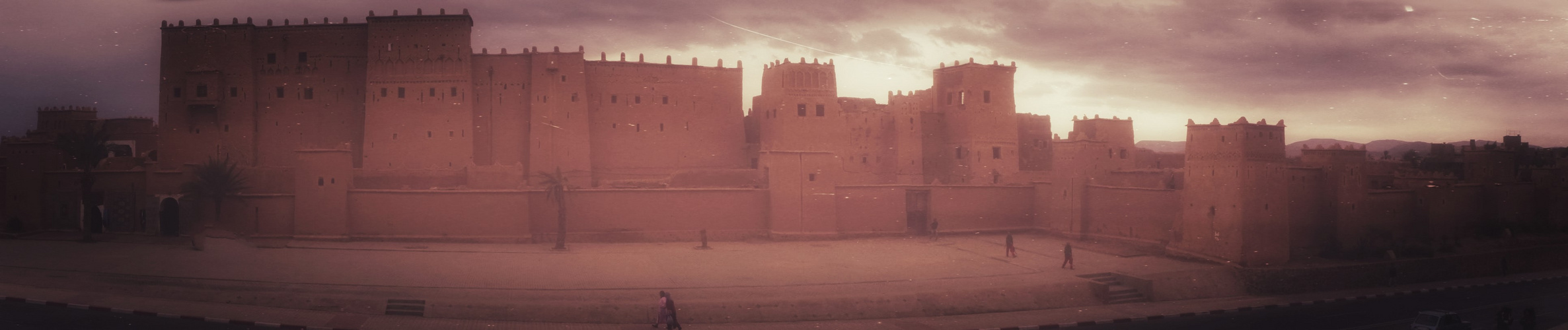 panorma Ouarzazate kasbah