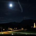 Panorma Pfronten bei Nacht