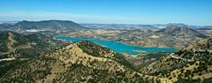 Pantà turquesa de Zahara de la Sierra