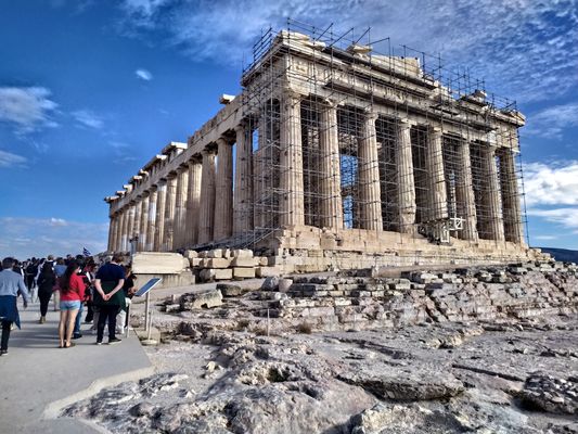 Pantheon und Akropolis Griechenland 2024