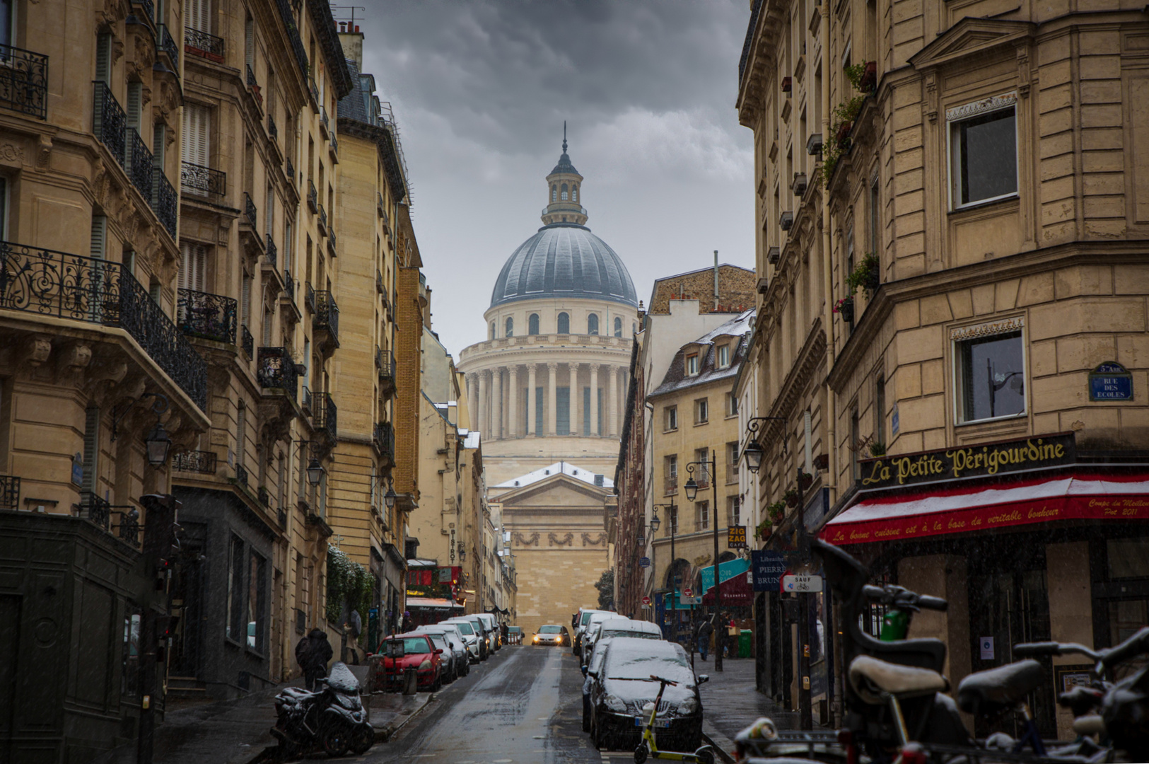 Pantheon, Vu de Jussieu